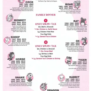 menu, sushi and sashimi