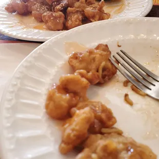 Love, love, love their orange chicken!