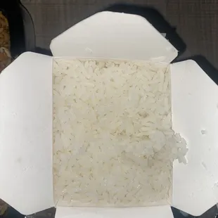 White rice (side order)