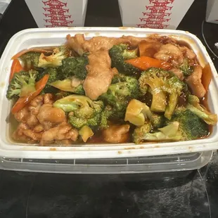 Chicken with Broccoli
