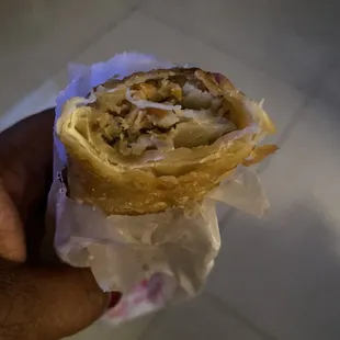 Tasty Crispy Egg Roll
