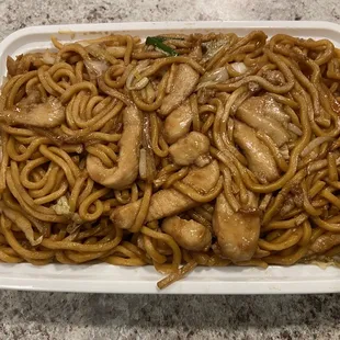 Chicken Lo Mein.