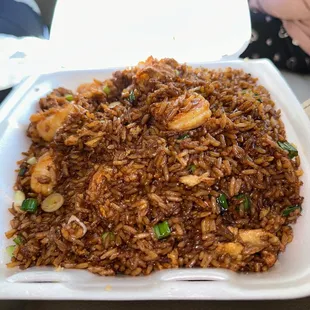 Shrimp fried rice