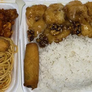 Orange Chicken 88. Honey Walnut Shrimp Chef's Special