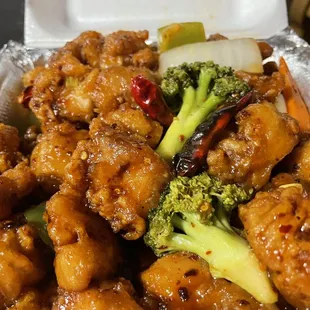 7. General Tso's Chicken Dinner Special