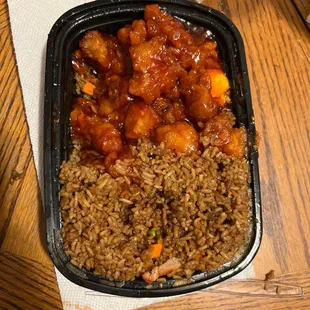 Sesame chicken