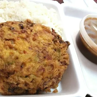 Pork egg foo young