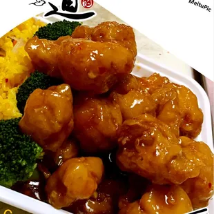 a plate of chicken and broccoli