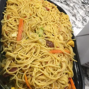 Singapore noodles.