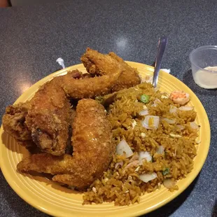 Chicken And Fried Rice