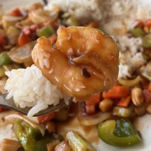 Kung Pao Shrimp(peanut) $12.95