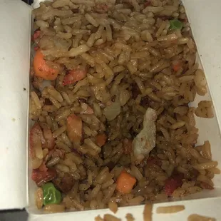 Pork fried rice