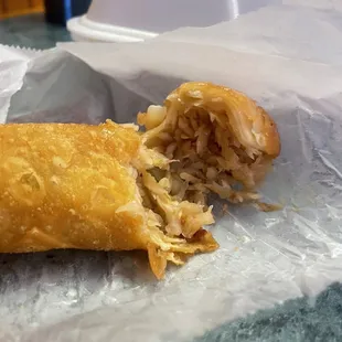 Egg Roll inside nice and meaty!!!!!