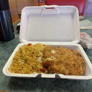 51. Chicken Egg Foo Young yum!!