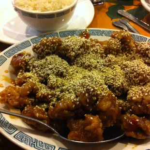 Sesame chicken