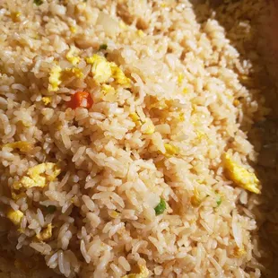 a close up of a bowl of rice
