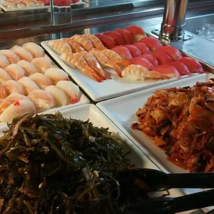 sushi and sashimi, food