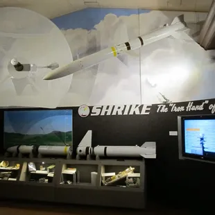 Shrike Missile Display, protector of America's aircraft from ground threats
