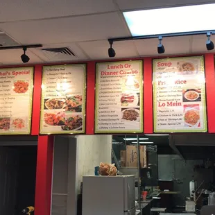 menu, pizza