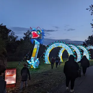 There's enough room for the family in the dragon too!