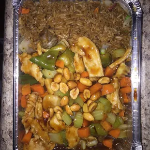 Kung Pao chicken...second time here this week!