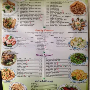 Combination Menu