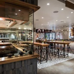 Market Restaurant BBQ Station