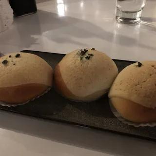 Char Siu BBQ Pork " Dutch Crunch" Baked Buns (3)