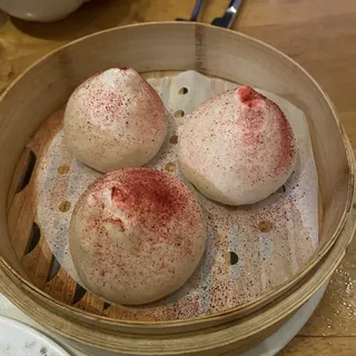 Dessert Bao with Chocolate Ganache
