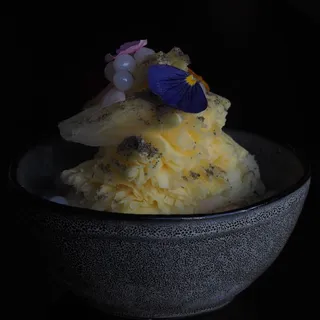 Sesame Soft Serve, Mango Shaved Ice (vt, gf)