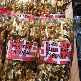 Peking Duck Fat Popcorn