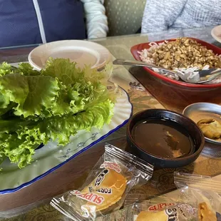 Lettuce wraps!