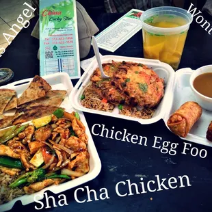 Dining Room Open room for a dozen plus, clean restroom. Every thing served as take out only.