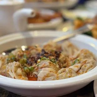 Wonton in Szechwan Pepper Sauce