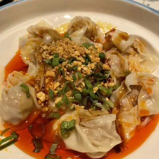 Wonton in Szechwan Pepper Sauce