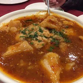 Sliced Fish Fillet in Hot Chili Sauce