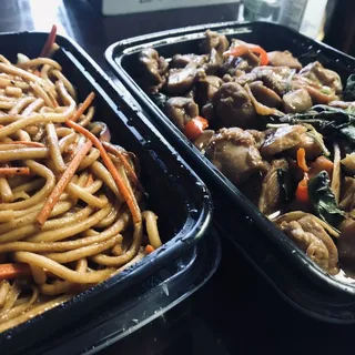 Basil Chicken with 3-Cups Sauce