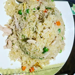 Sliced Pork Fried Rice with Egg