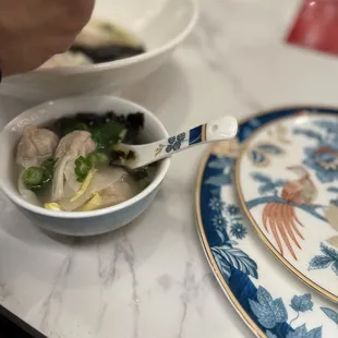 Shrimp Wonton Soup