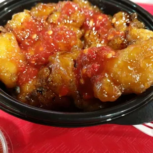 Orange chicken