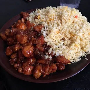 Spicy Chicken n fried rice