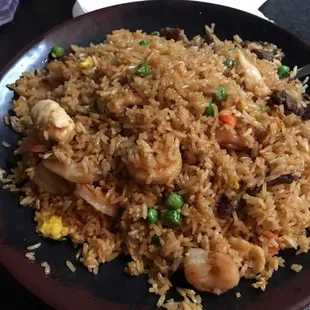 Emperor Fried Rice Beef, Chicken, Shrimp
