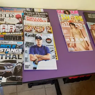 Magazine while you wait