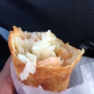 Shrimp Egg Roll (inside)
