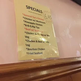 Eating at one of suffolk a hidden treasures... Daily specials, reasonable prices, and delicious food.