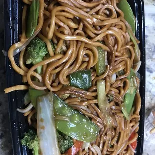 85. Vegetable Lo Mein