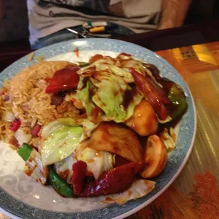 Double cooked pork