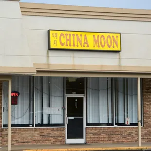 the front of the building