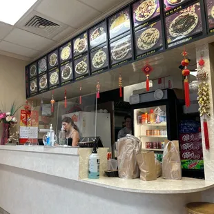 The counter