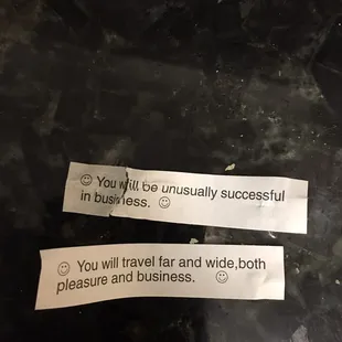 fortune cookies